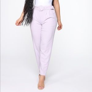 Fashionnova Curve Belted pants